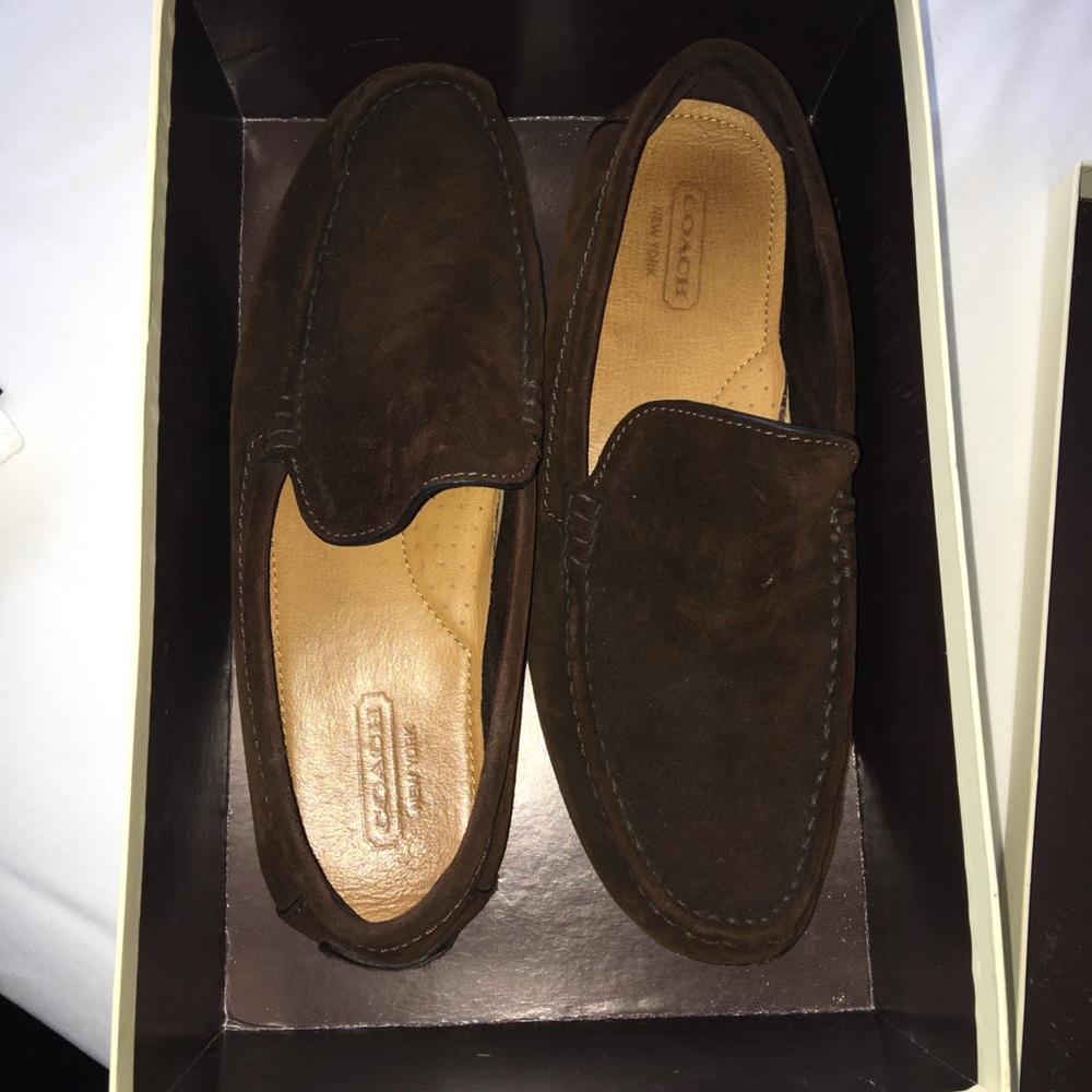 COACH Walter Waxy Loafers